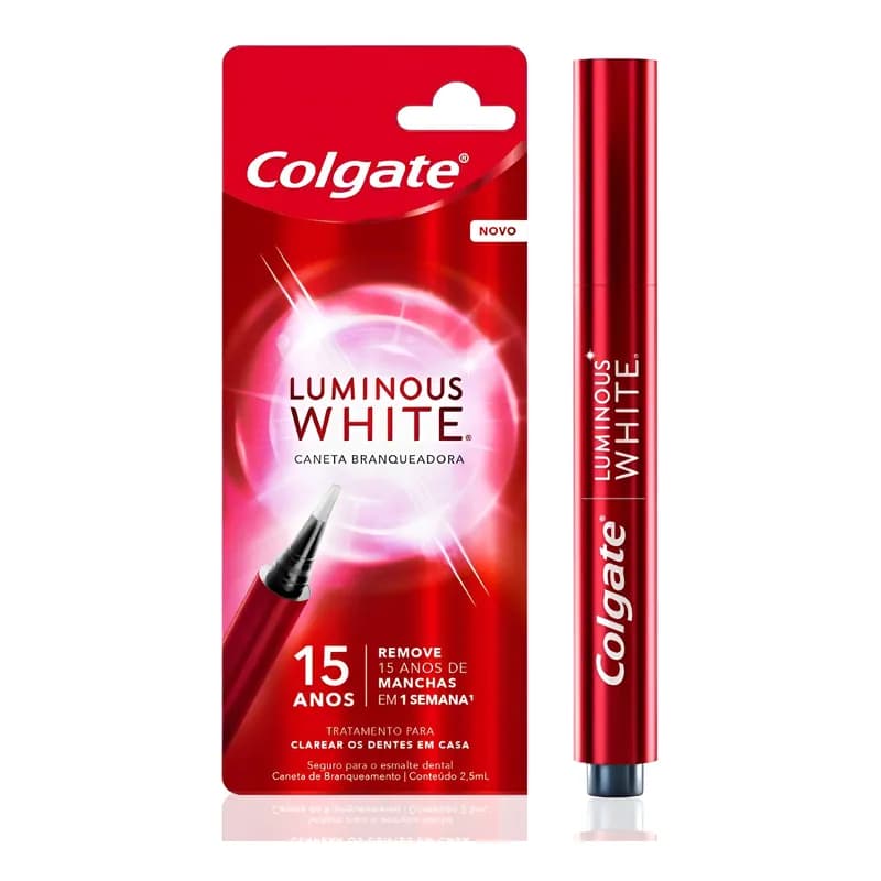 Caneta Branqueadora Dental Colgate Luminous White 2,5ml